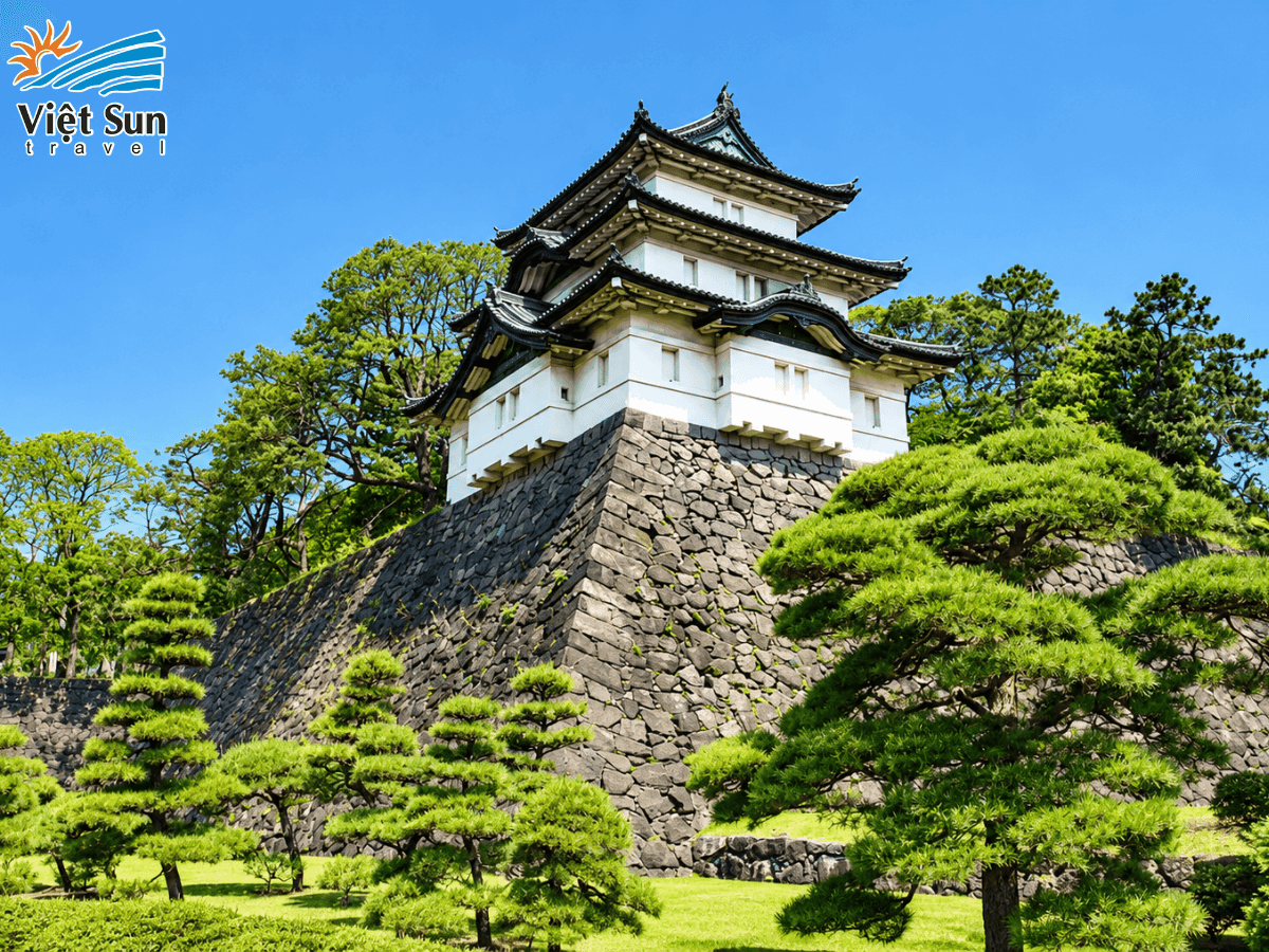 Hoàng Cung Tokyo - Nơi lịch sử và hiện đại giao thoa