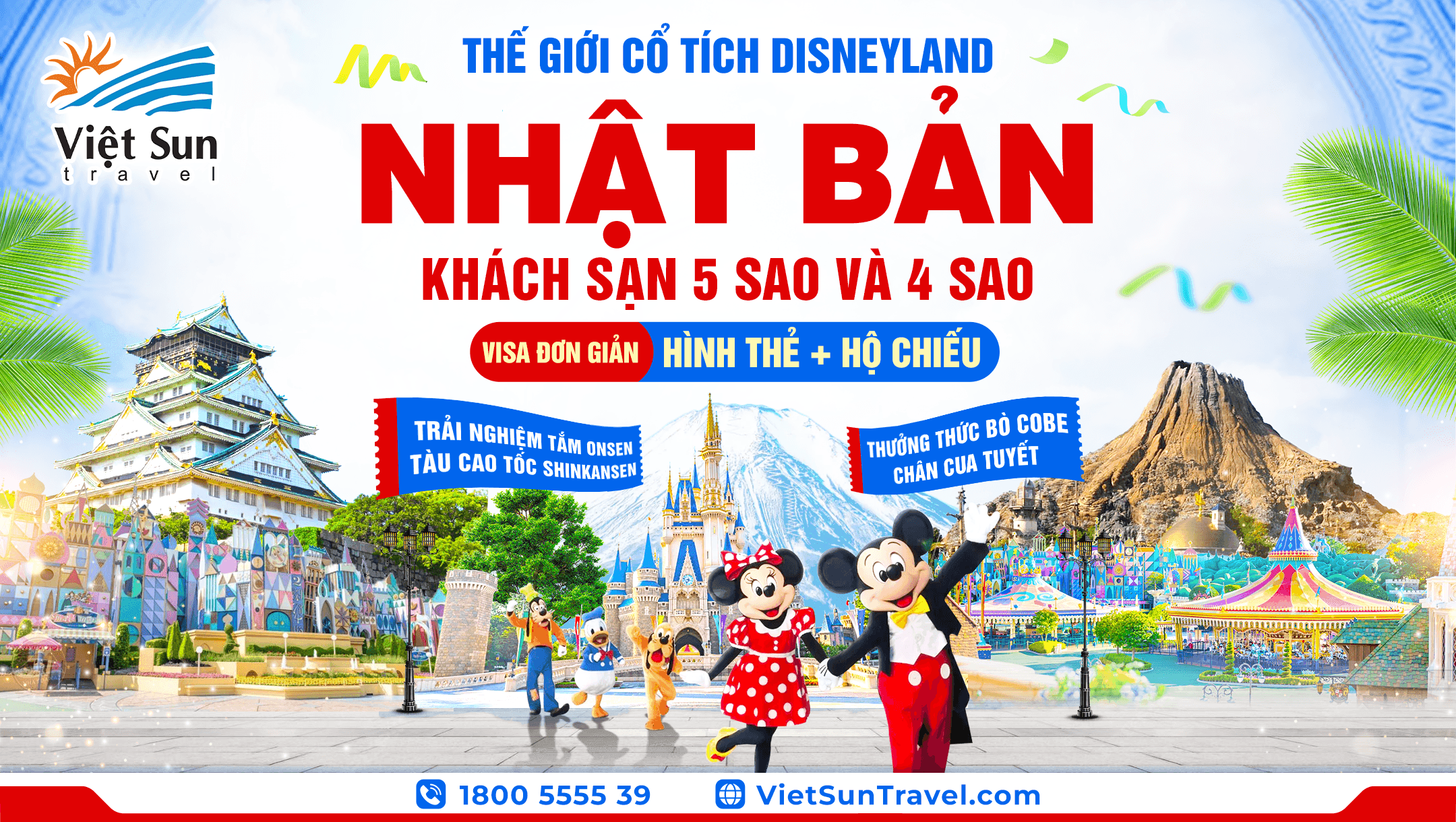 KHÁM PHÁ DISNEYLAND NHẬT BẢN - Viet Sun Travel