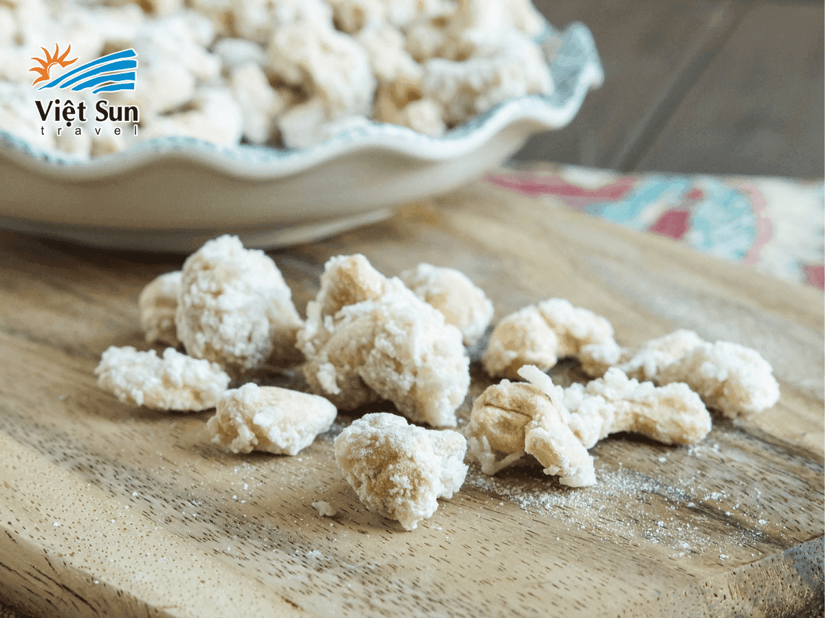 Kẹo gừng thủ công – hương vị ấm áp của Phượng Hoàng mùa đông