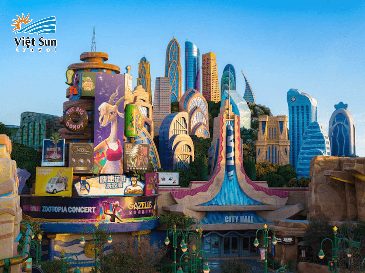 Khám phá khu vui chơi Disneyland Thượng Hải, Trung Quốc