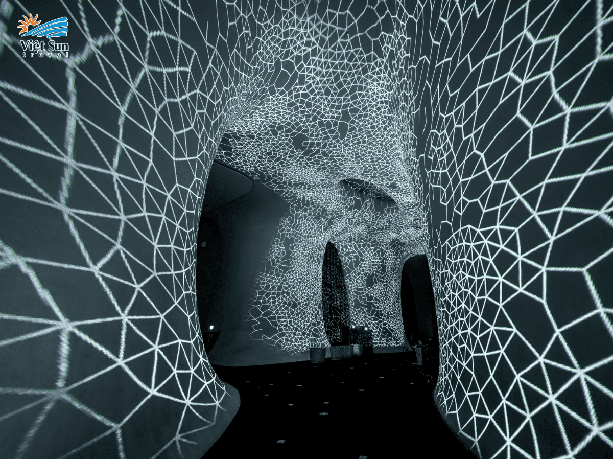 Không gian triển lãm nghệ thuật đương đại tại Nhà hát.