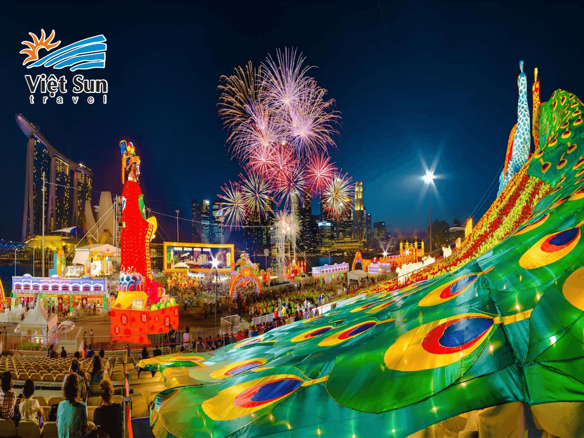 Không khí Tết Nguyên Đán tại Singapore -  Malaysia