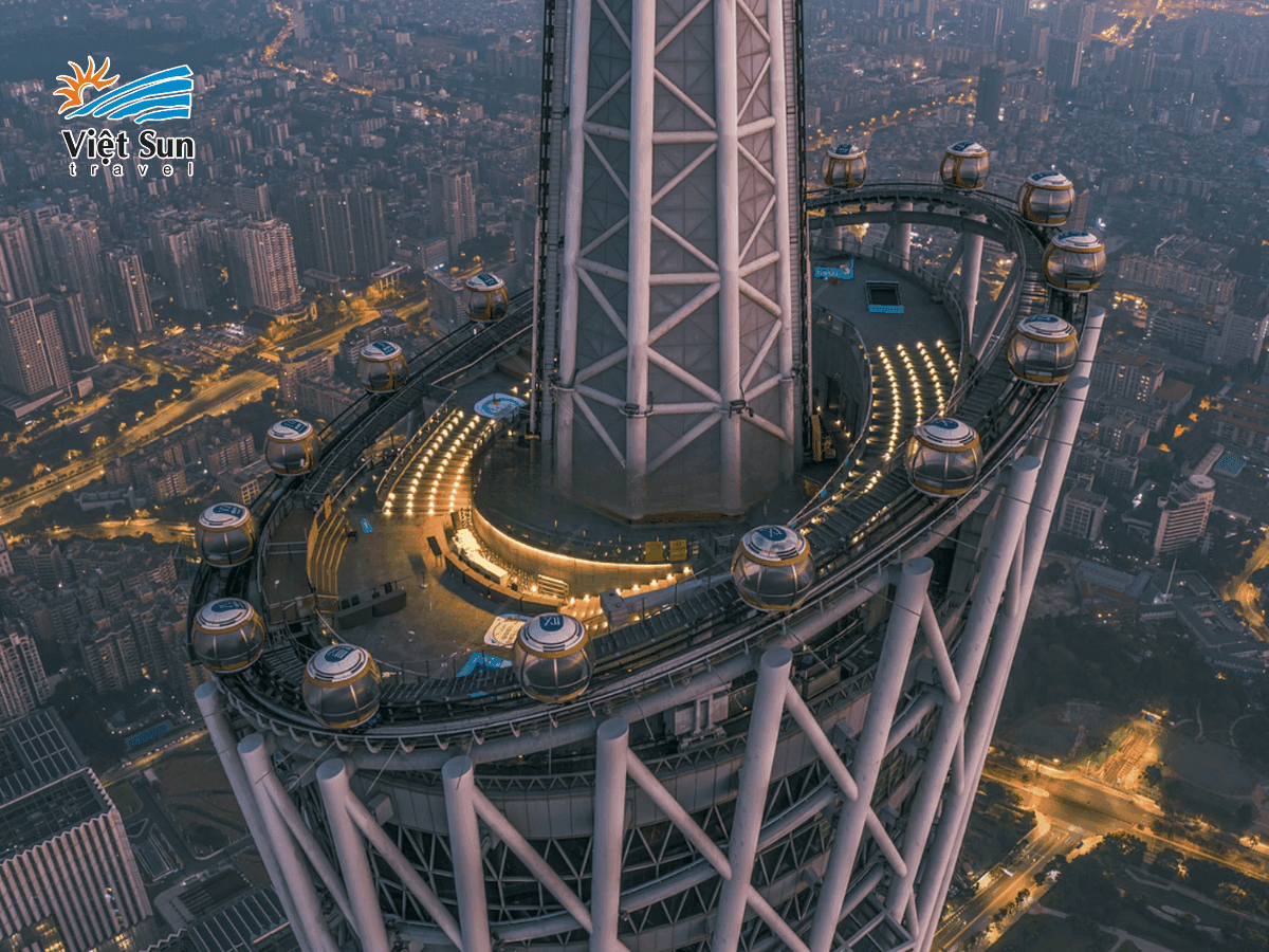 Kiến trúc Tháp Quảng Châu – tuyệt tác xoắn ốc mang đậm dấu ấn tương lai