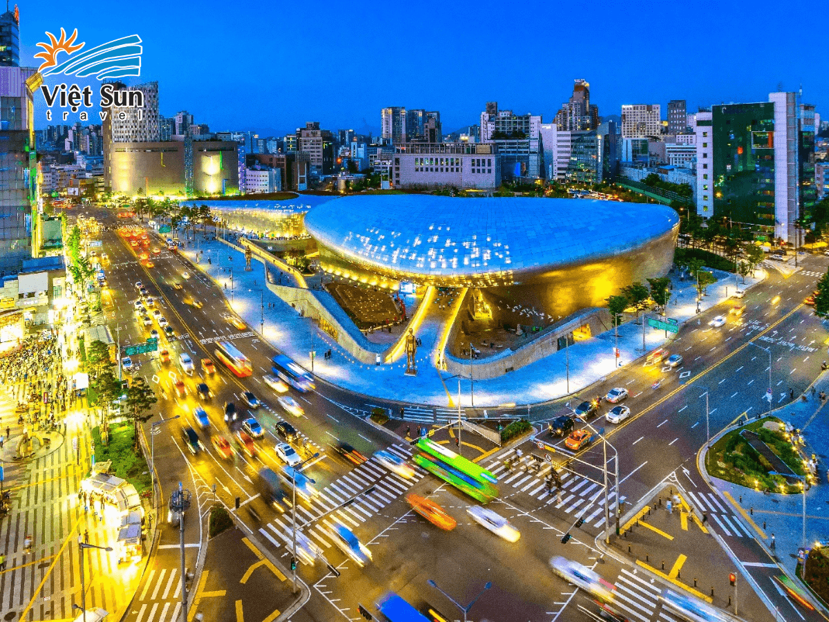 Kiến trúc tương lai của DDP – Biểu tượng thiết kế tại Dongdaemun