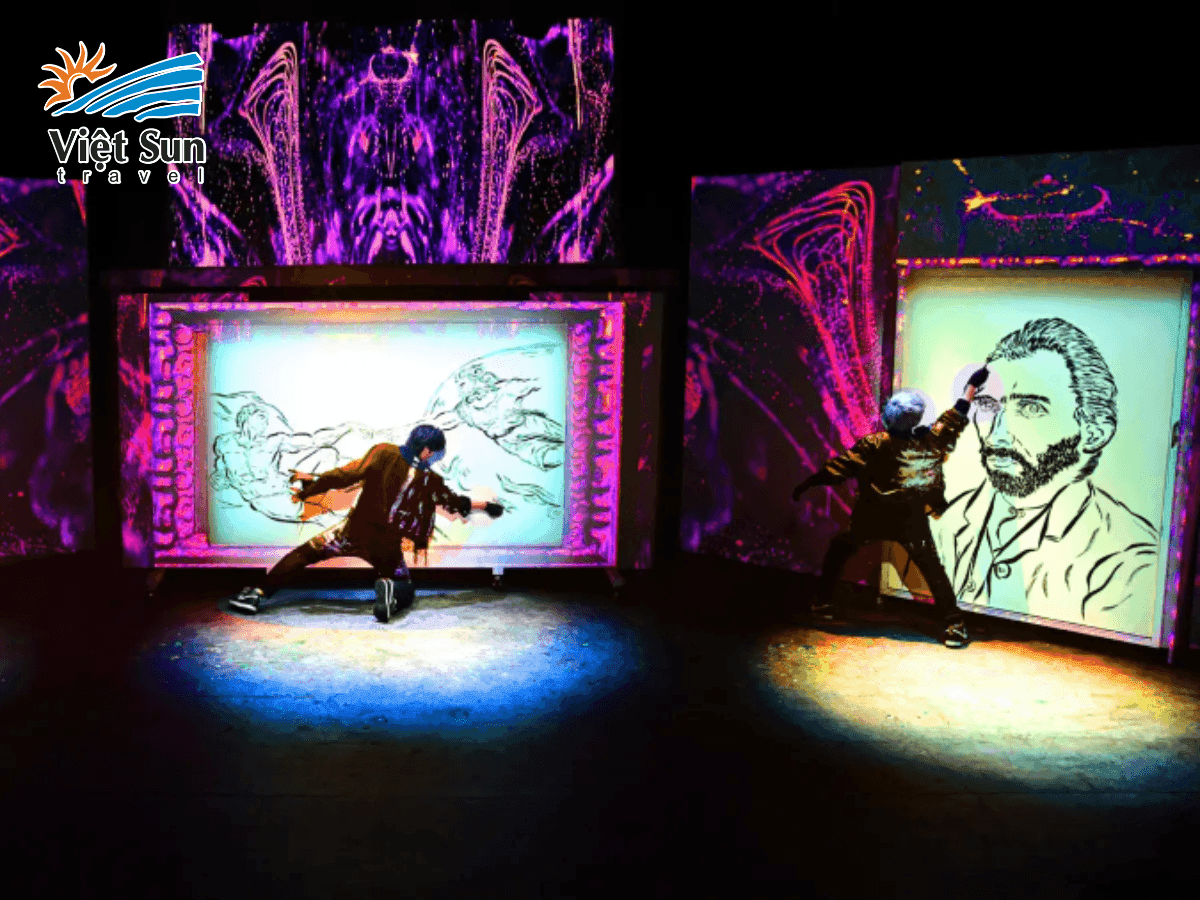 Kỹ thuật vẽ siêu tốc tạo nên sự kỳ diệu tại The Painters Hero Show