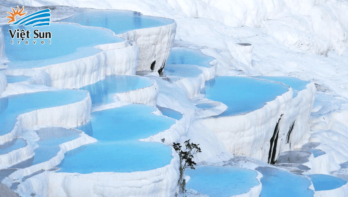 Lâu đài bông Pamukkale Thổ Nhĩ Kỳ - Viet Sun Travel