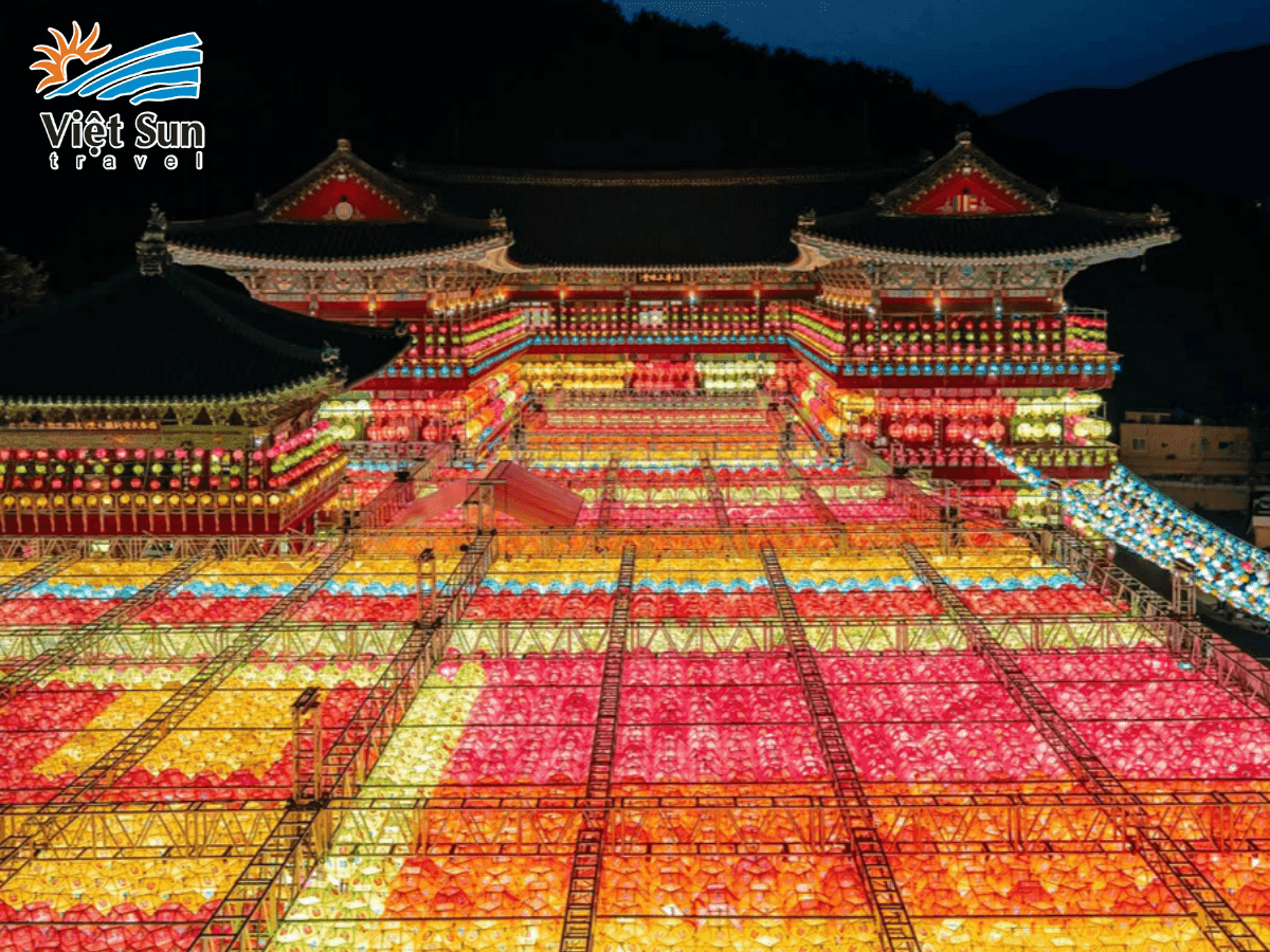 Lễ hội đèn lồng Lotus Lantern tại Seoul mang đến không gian văn hóa đặc sắc