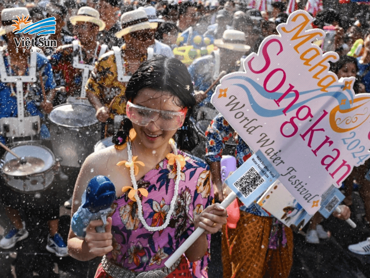 Lễ hội té nước Songkran – Tết truyền thống của người Thái