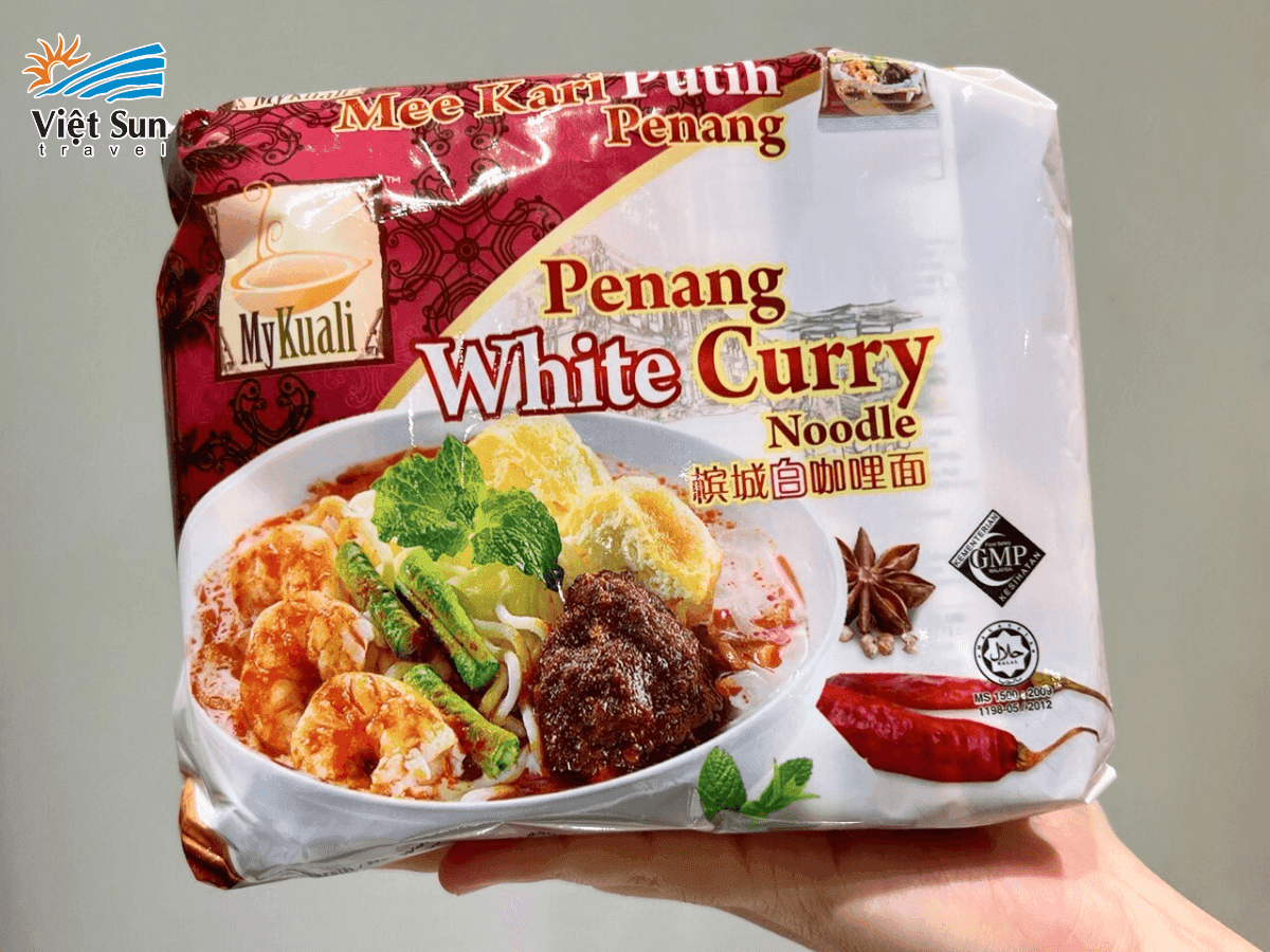Mì ăn liền MyKuali Penang White Curry đậm chất hương vị ẩm thực Malaysia