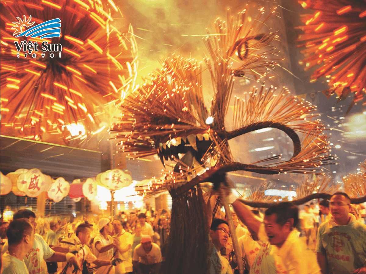 Múa rồng lửa Tai Hang – Di sản văn hóa sống động giữa phố Hồng Kông