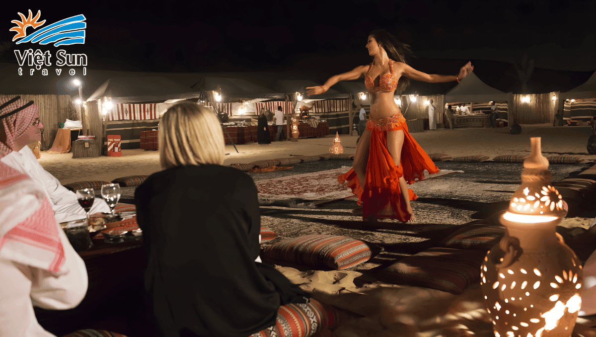 Nghệ thuật múa trên Sa mạc (Nguồn ảnh_ sưu tầm) Viet Sun Travel