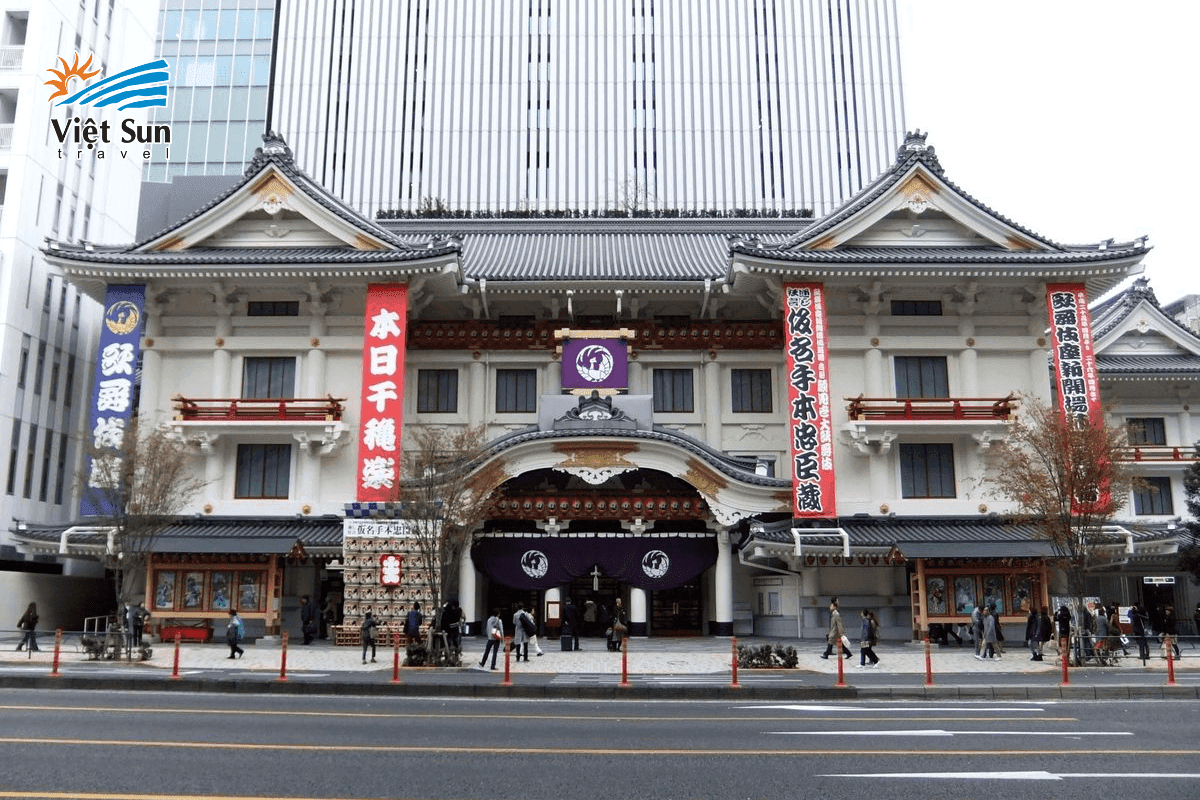 Nhà hát Kabuki-za – Trải nghiệm kịch cổ truyền Nhật Bản.
