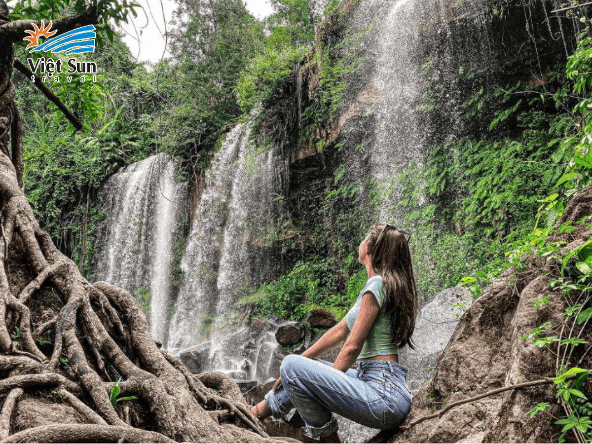 Núi Kulen, vùng núi linh thiêng với thác nước hùng vĩ