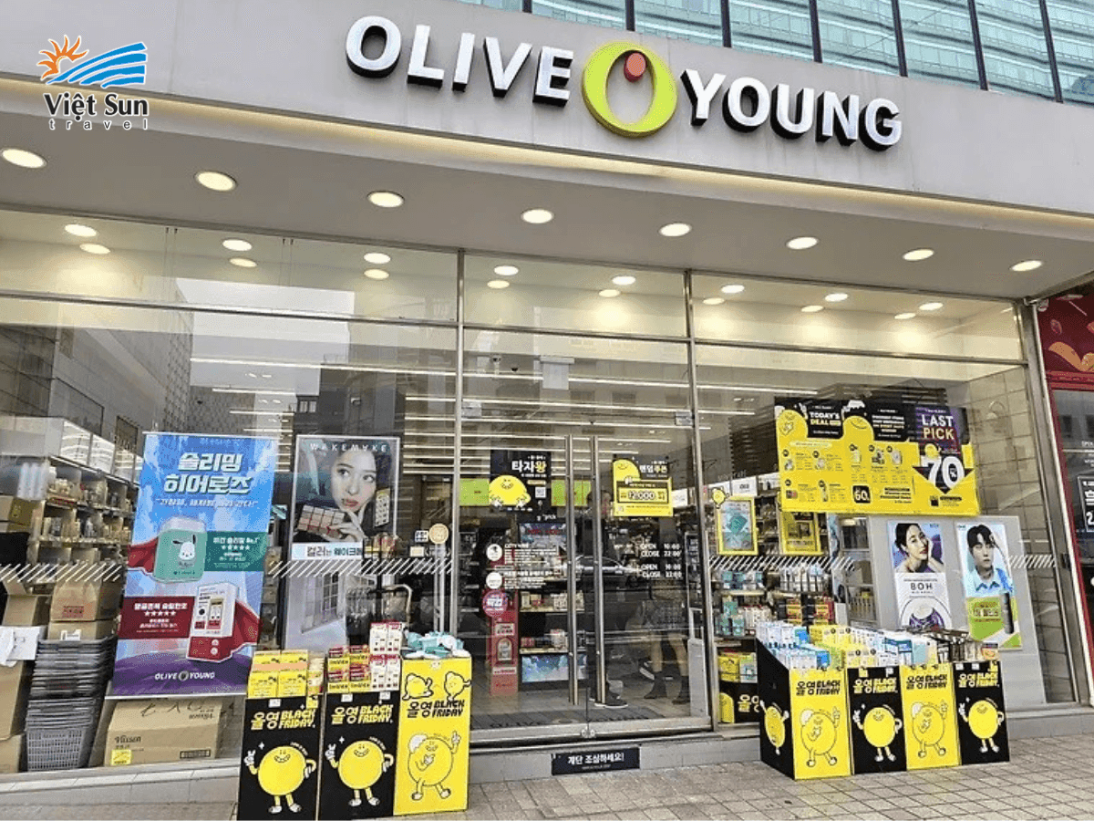 Olive Young – chuỗi cửa hàng mỹ phẩm nội địa Hàn được ưa chuộng nhất