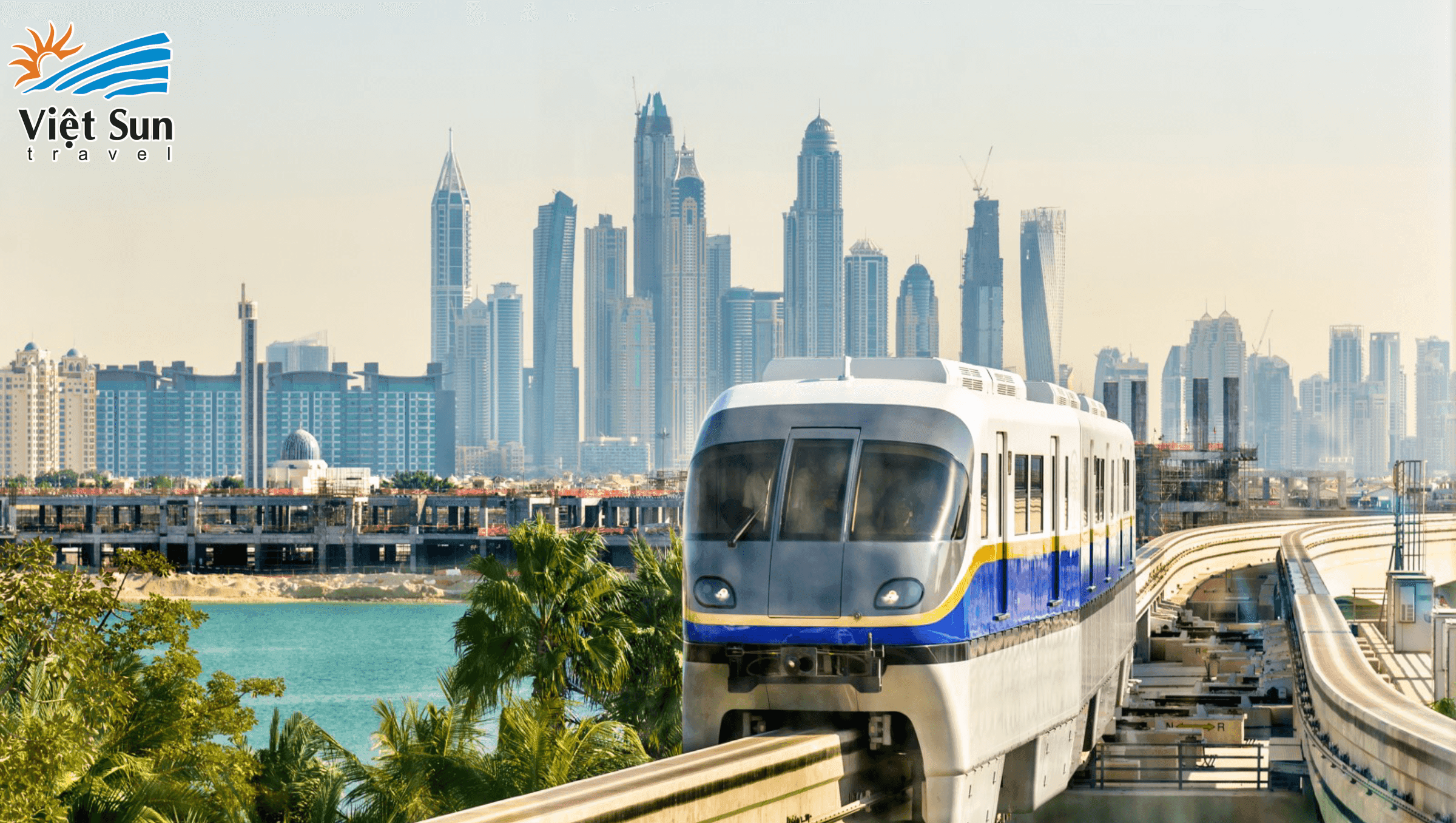 Palm Monorail (Nguồn ảnh_ sưu tầm) Viet Sun Travel