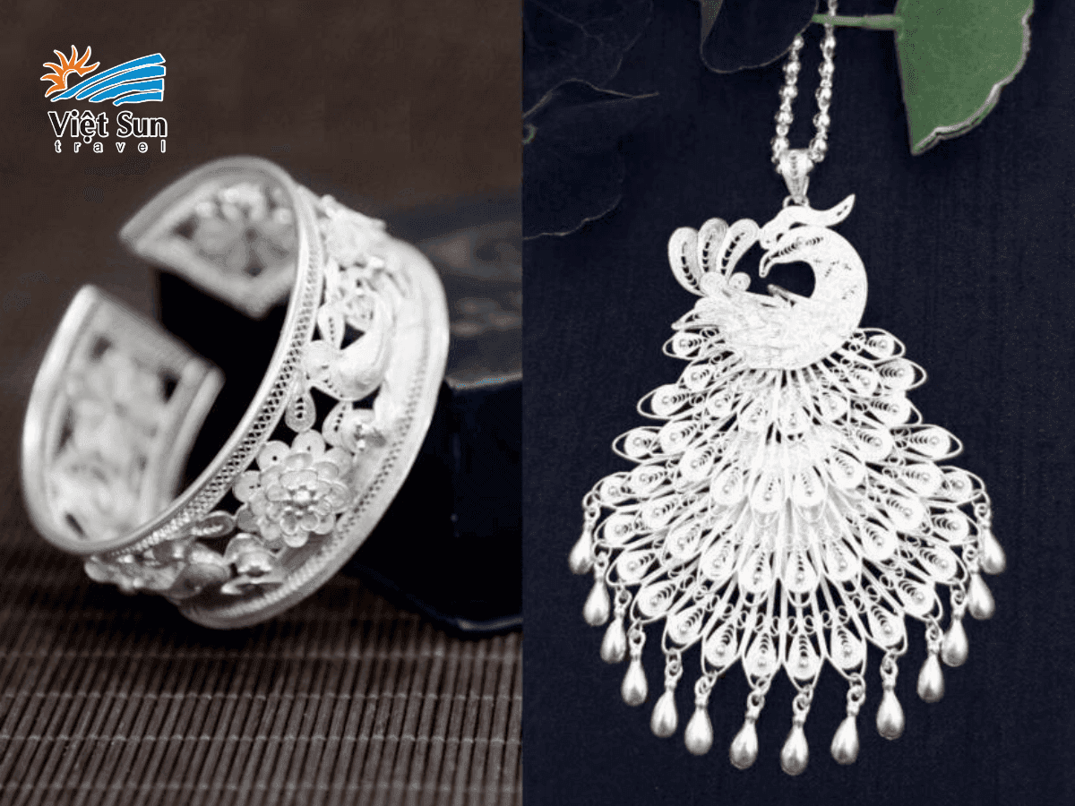 Sản phẩm bạc thủ công tinh xảo – nét đặc trưng nghề truyền thống người Miêu