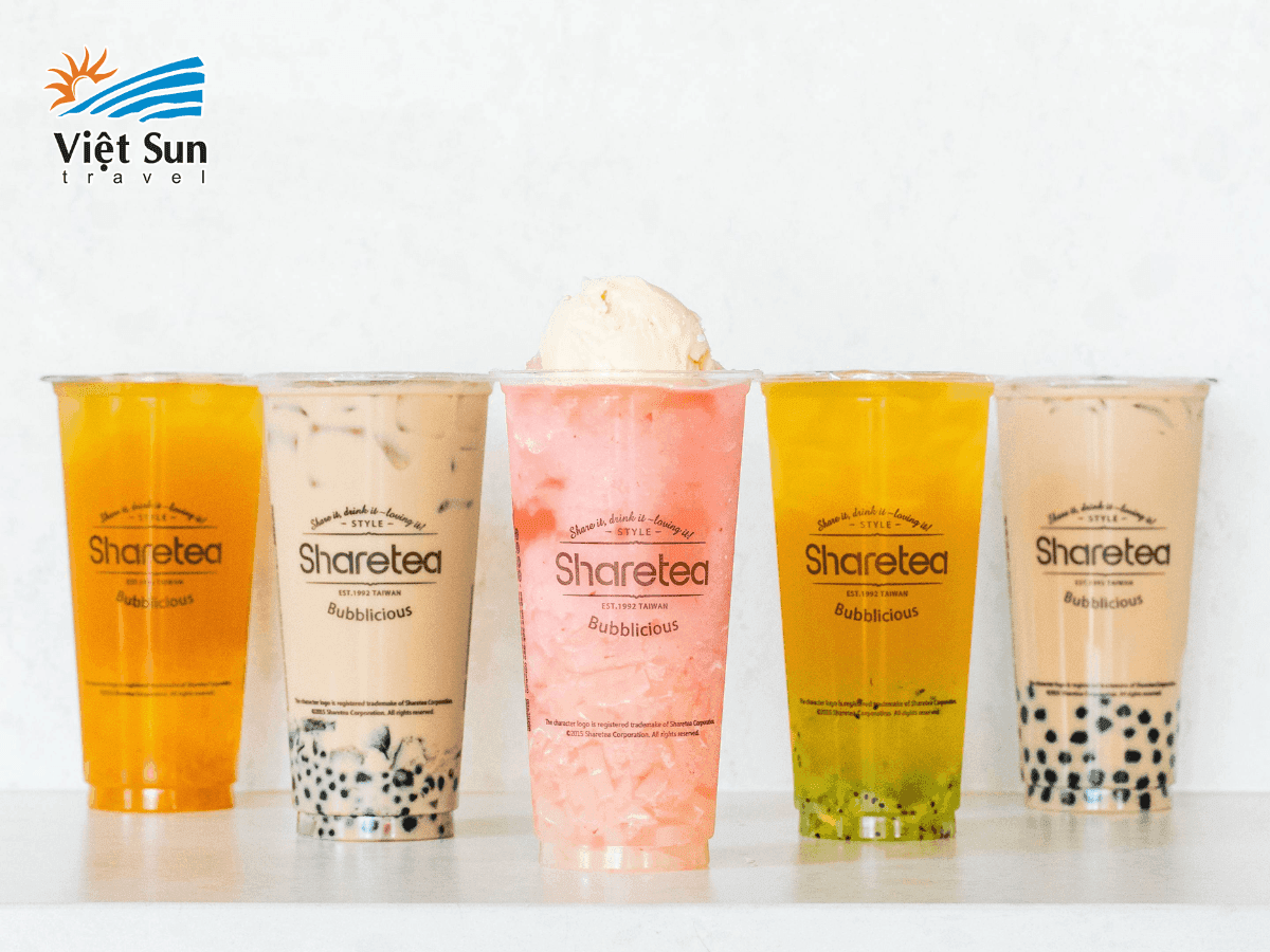 Sharetea, trà sữa cổ điển được yêu thích bởi vị ngọt dịu và topping chuẩn vị