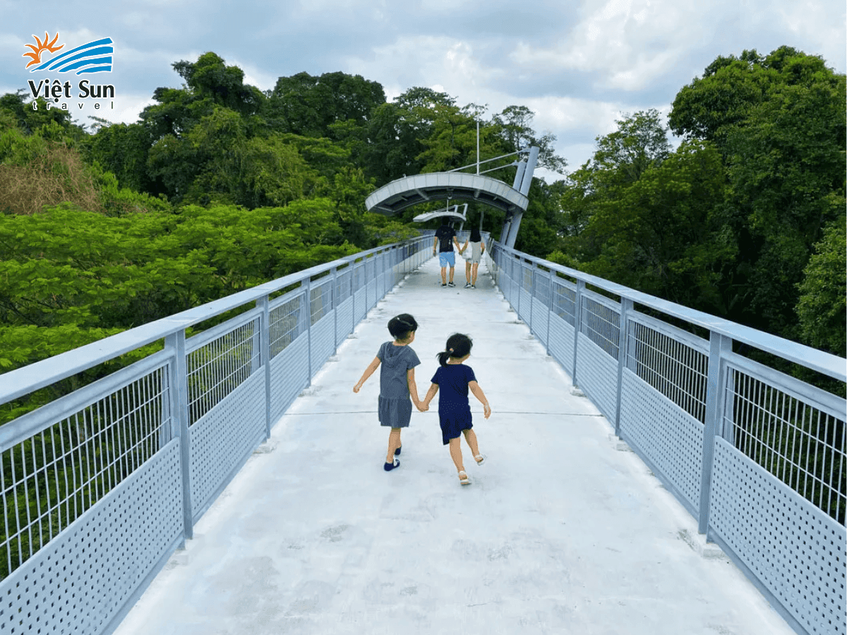 Skywalk Sentosa - Con đường đi bộ trên cao vừa thích hợp ngắm cảnh và tận hưởng không khí trong lành của hòn đảo