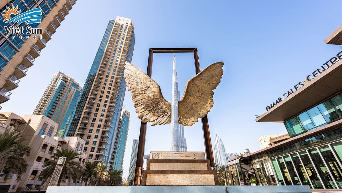 Sống ảo tại Wings of Mexico dubai