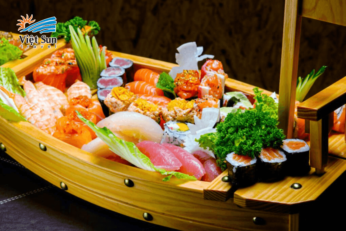 Sushi Edo-mae Tokyo – tinh hoa ẩm thực vùng Kanto.
