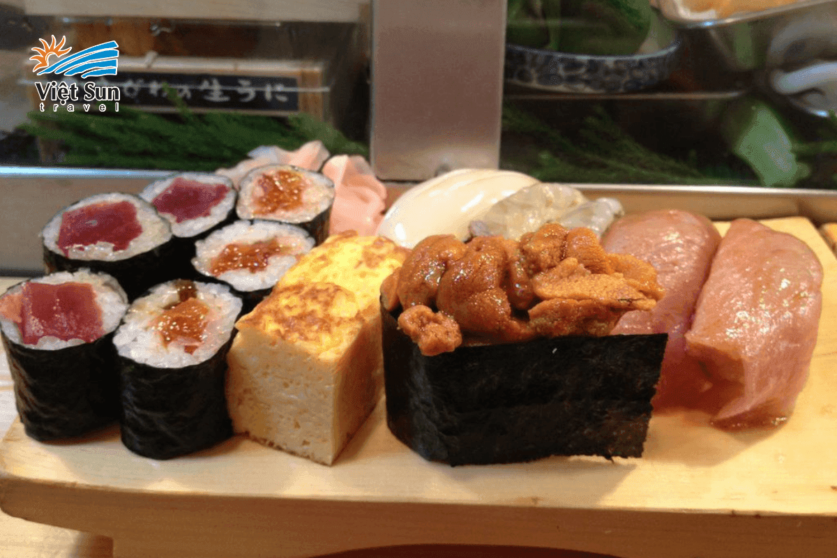 Sushi Ginza – Thưởng thức sushi Michelin tại Tokyo.