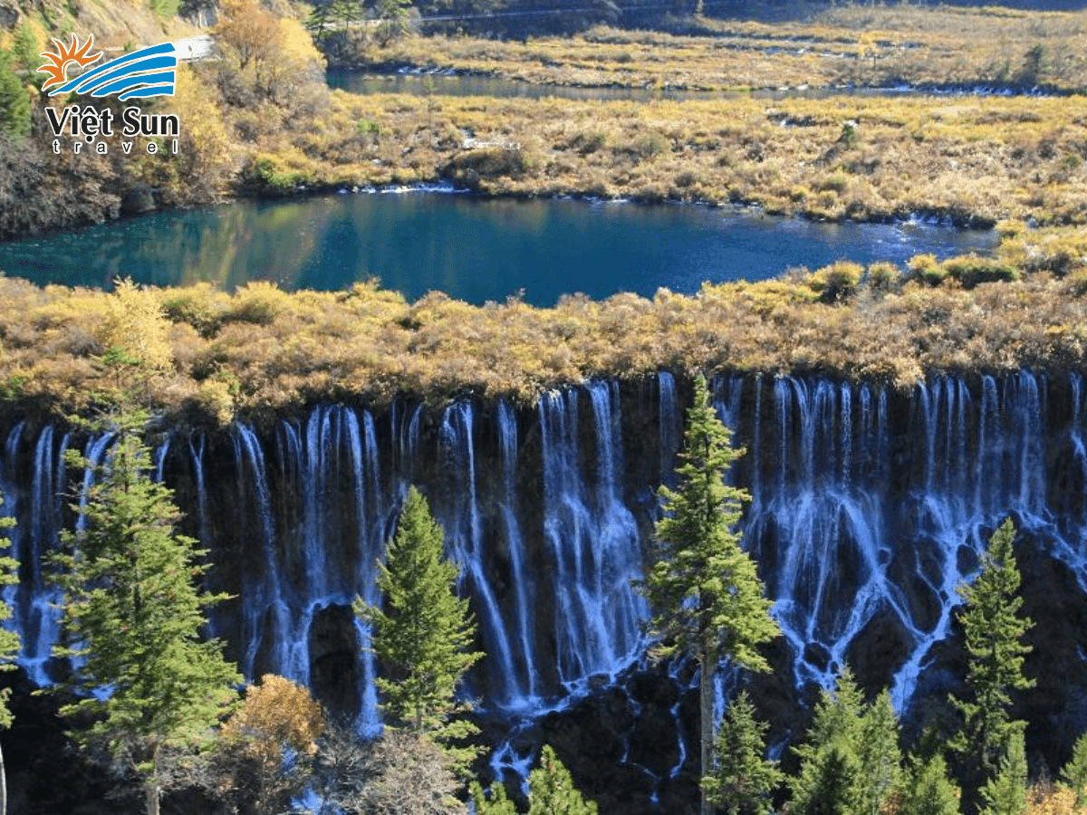 Thác Nặc Nhật Lang, thác nước cao và rộng nhất Cửu Trại Câu