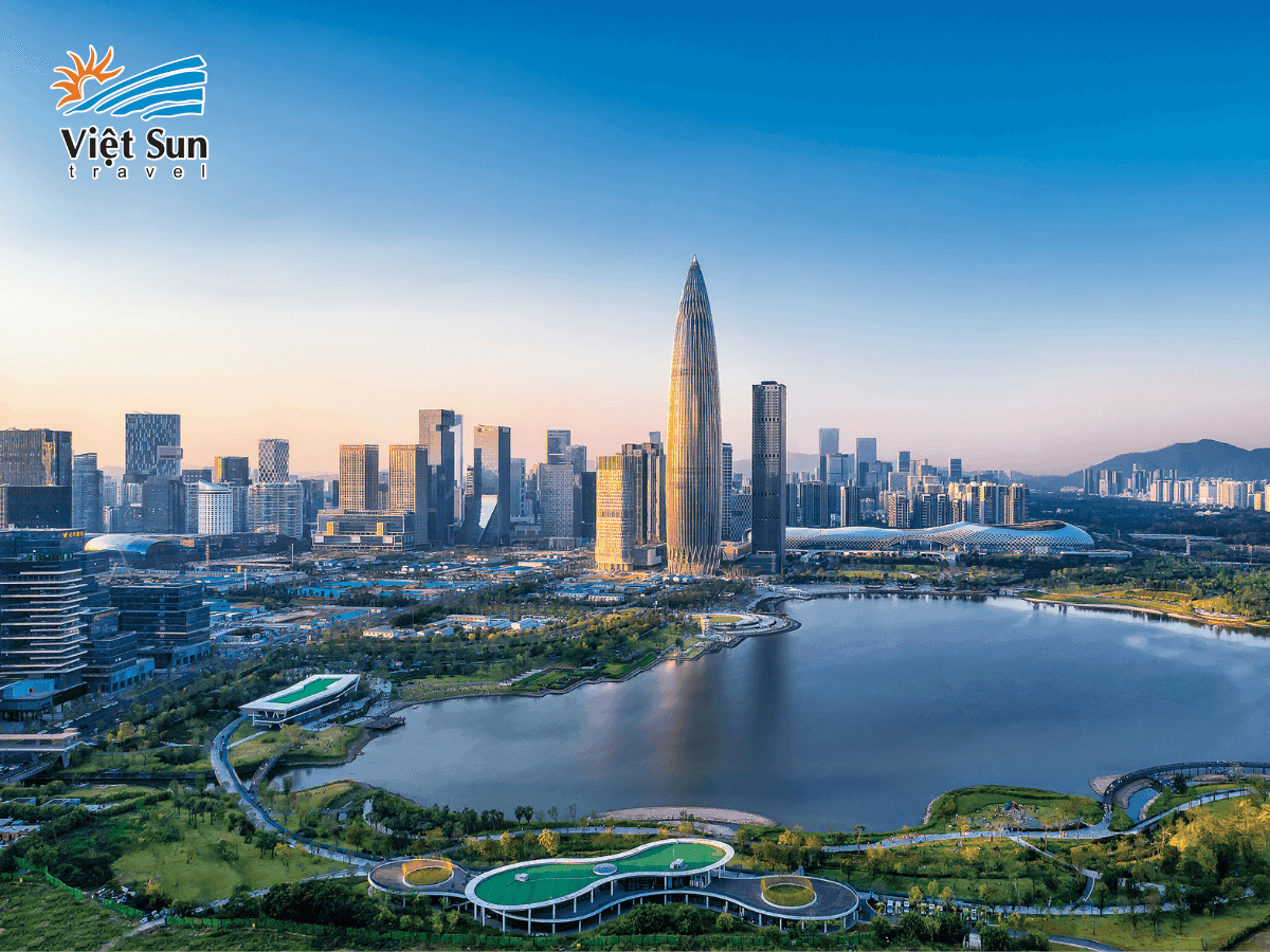 Thâm Quyến nổi bật với những tòa nhà cao tầng – biểu tượng của sự phát triển thần tốc