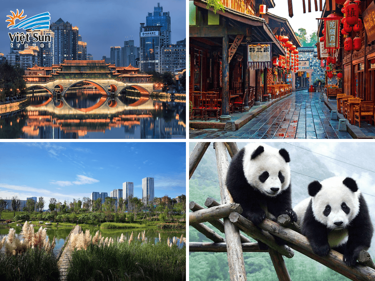 Thành Đô – Thủ phủ văn hóa và quê hương của gấu trúc