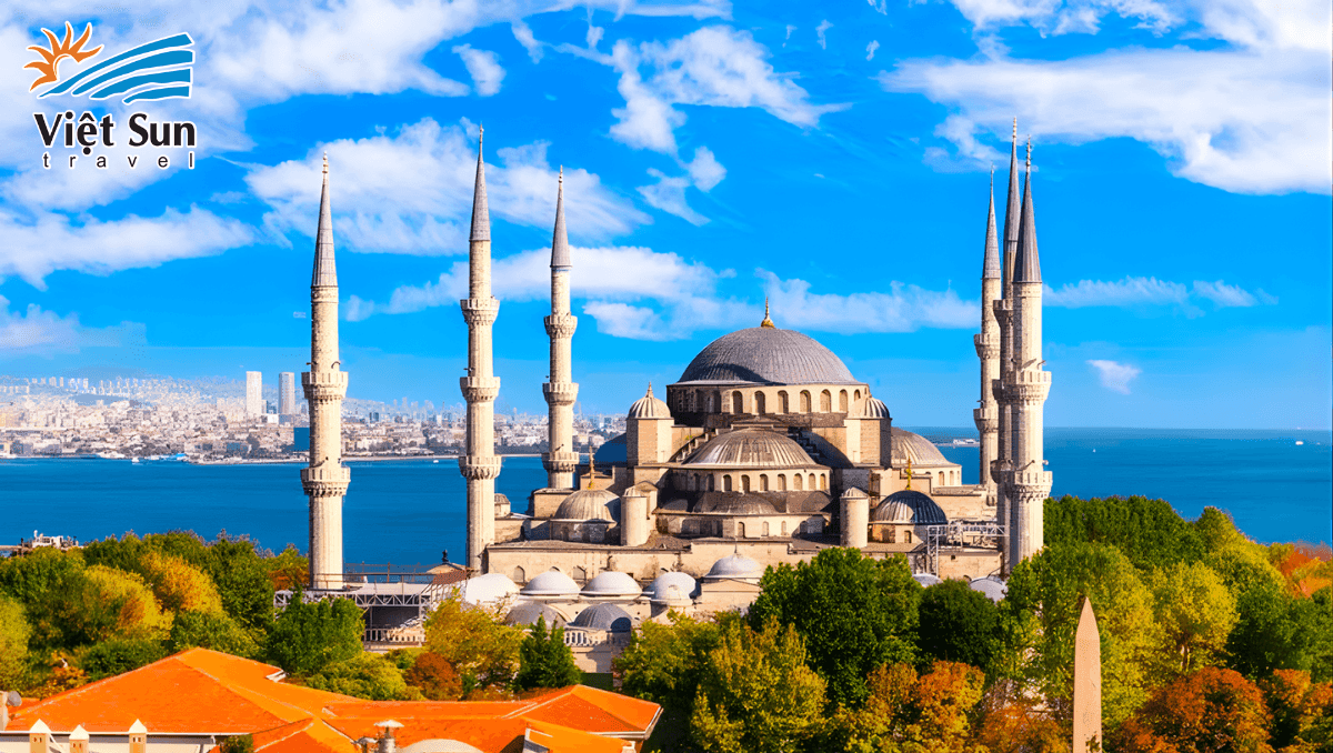 Thánh đường Blue Mosque Thổ Nhĩ Kỳ - Viet Sun Travel