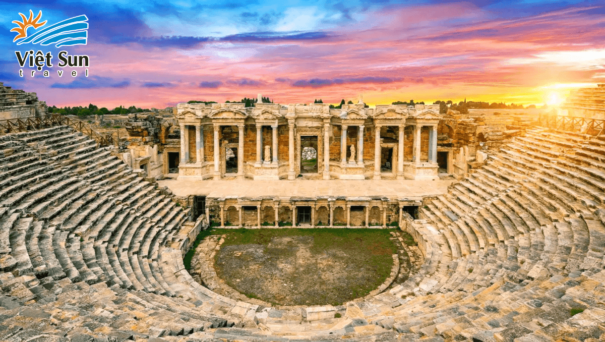 Thành phố Thần thánh Hierapolis Thổ Nhĩ Kỳ - Viet Sun Travel