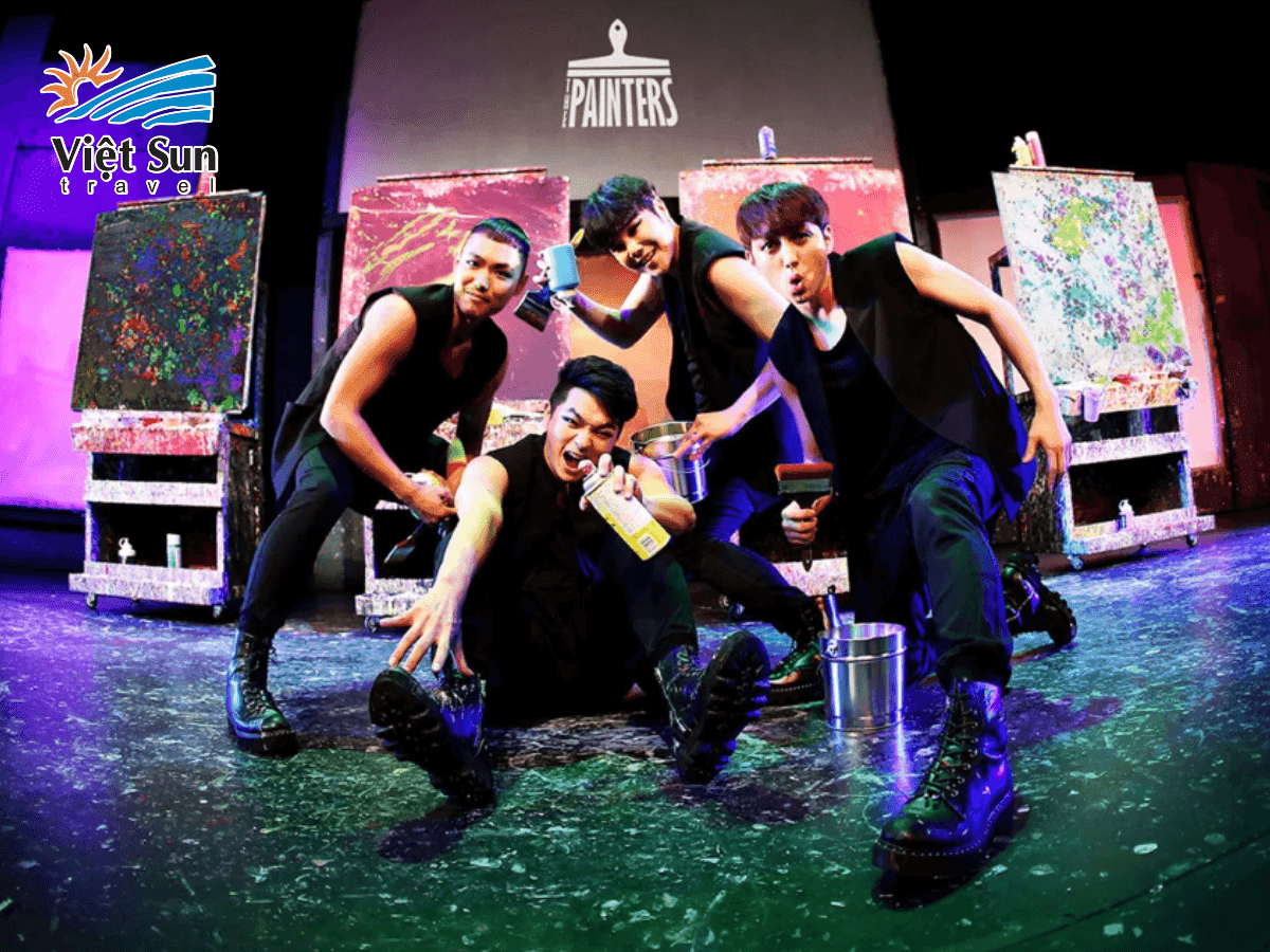 Thế giới sắc màu và vũ điệu tại The Painters Hero Show