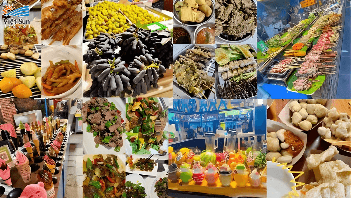 Món ăn chợ đêm Kiến Thủy