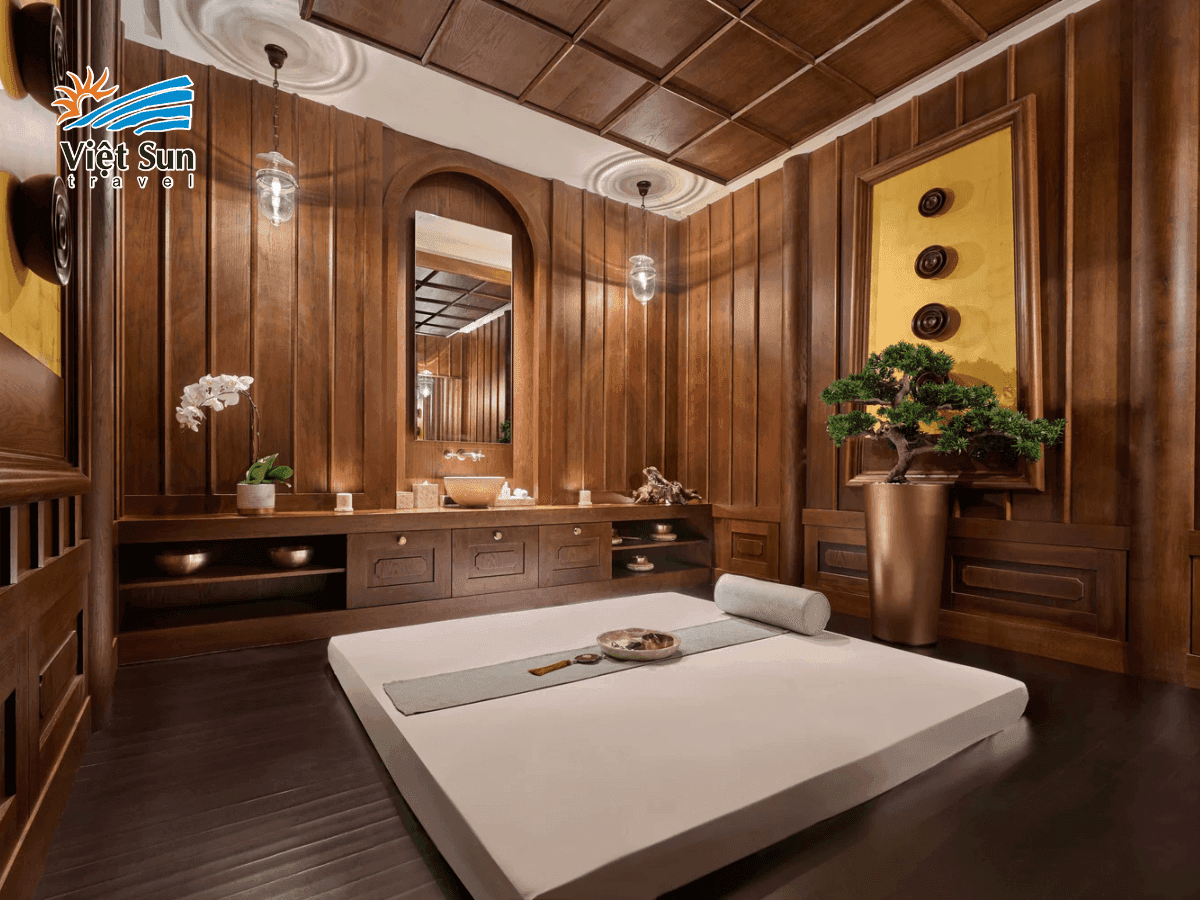 Thư giãn với spa đẳng cấp bên trong cung điện