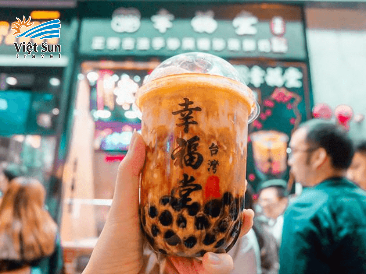 Thưởng thức hương vị trà sữa đậm chất Đài Loan