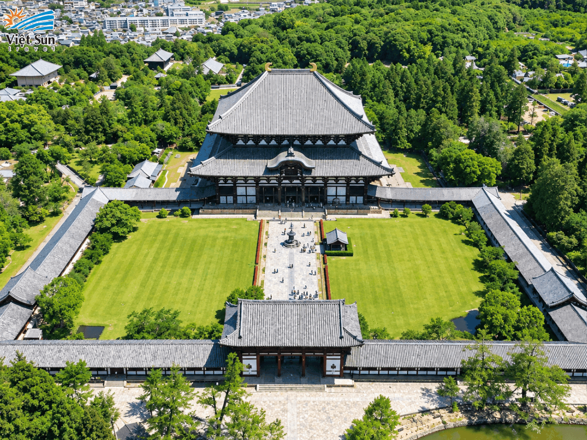Todaiji Nara - biểu tượng văn hóa, kiến trúc và tín ngưỡng Nhật Bản
