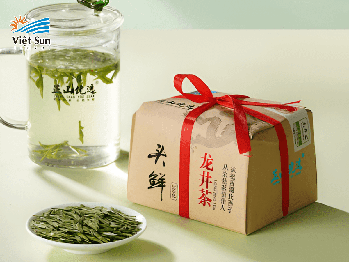 Trà Long Tỉnh – Đặc sản Trung Quốc làm quà vừa tinh tế, vừa đầy ý nghĩa văn hóa