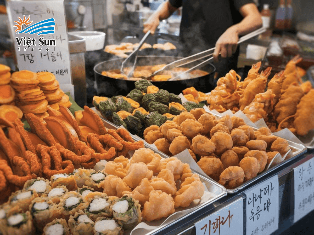 Trải nghiệm street food Hàn Quốc tại các quán ăn ven đường vào mùa lạnh