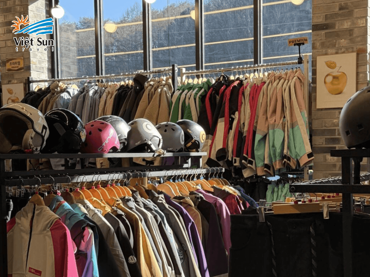 Trang phục và hành lý trượt tuyết cần thiết cho chuyến đi Hàn Quốc