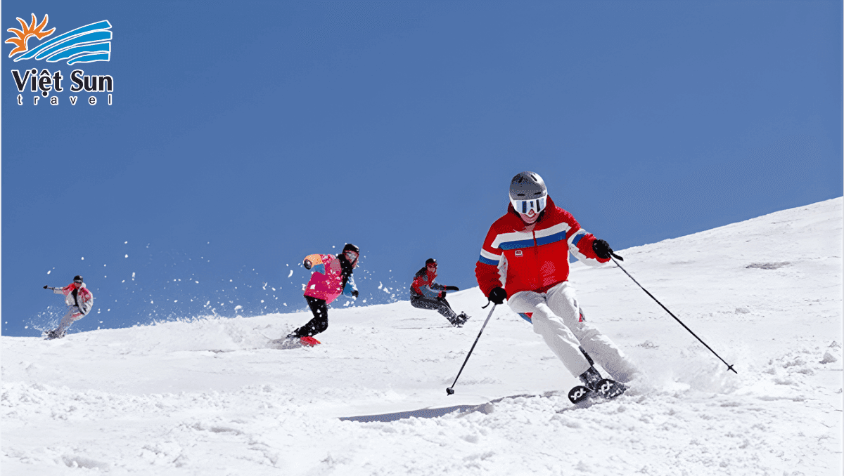 Trượt tuyết tại Persher.Viet Sun Travel