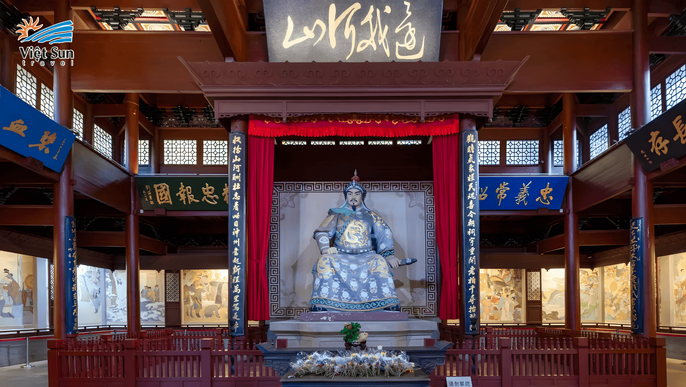 Tượng Miếu Nhạc Phi Việt Sun Travel