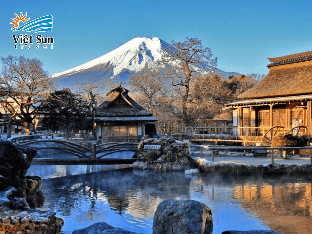 Vẻ đẹp nguyên sơ của Oshino Hakkai, tám ao nước trong vắt phản chiếu bóng núi Phú Sĩ hùng vĩ