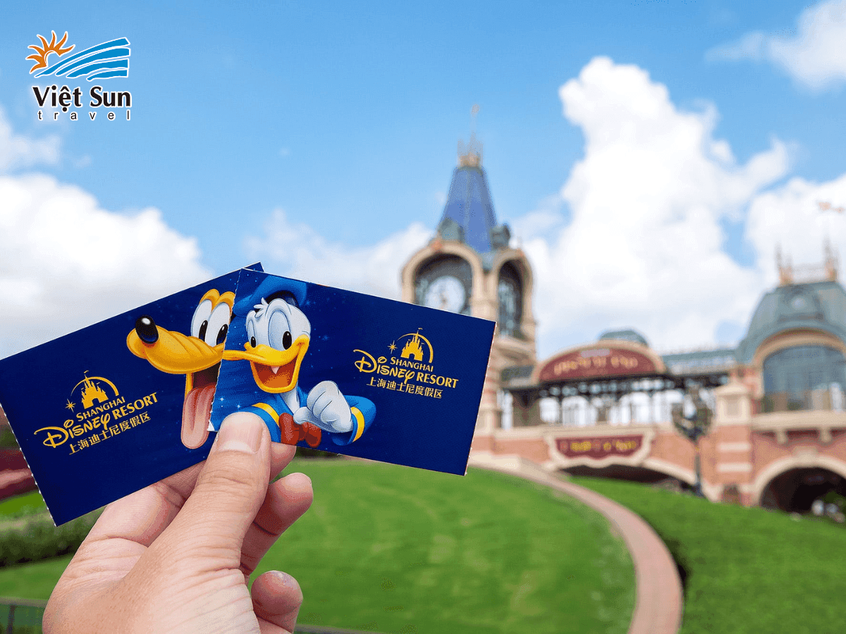 Vé vào cổng khu vui chơi Disneyland Thượng Hải, Trung Quốc