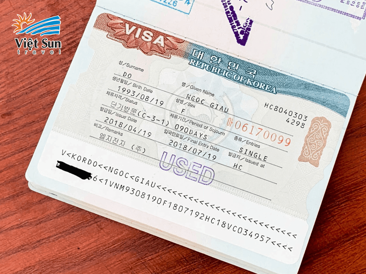 Viet Sun Travel hỗ trợ dịch vụ xin Visa Hàn nhanh chóng và đơn giản