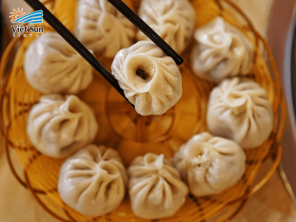 Xiao Long Bao khác biệt nhờ vỏ mỏng và nhân có nước súp