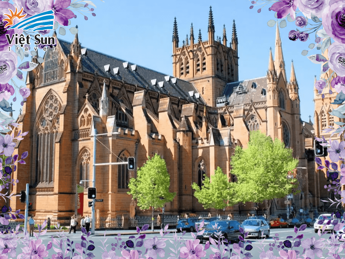 tour úc tham quan Nhà thờ St Mary